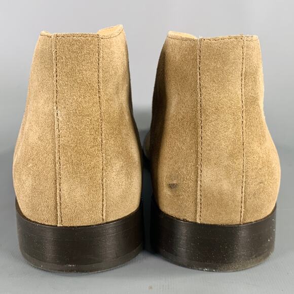 BANANA REPUBLIC Size 9.5 Taupe Suede Lace-Up Boots main image 10